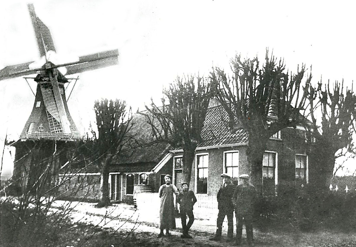 Molen Windlust De Holm 2 Tolbert collage